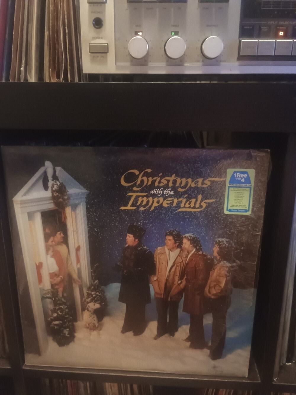 Imperials Christmas with the Imperials 12" Vinyl LP 33RPM VG+ in shrink